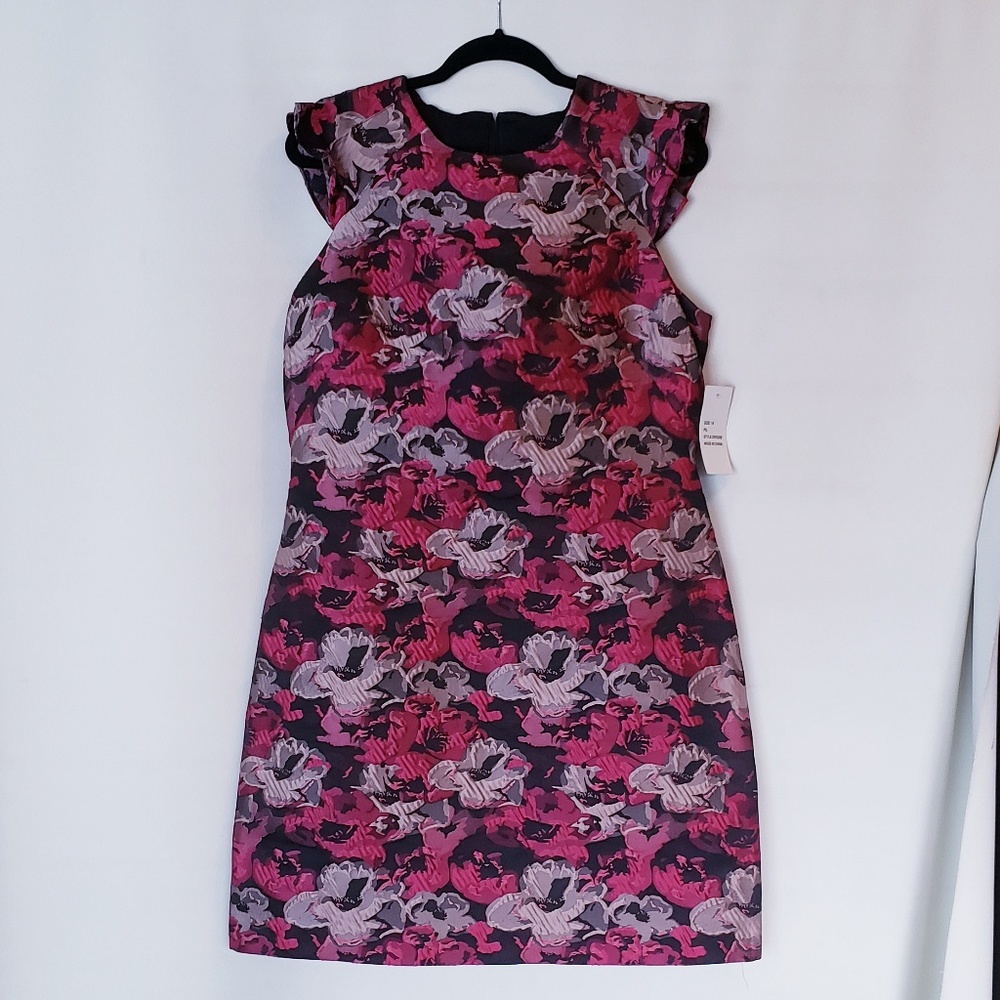 NEW Donna Ricco Ruffle Dress Size 14 - Picture 2 of 8